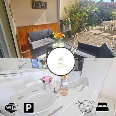 2 Chambres, Jardin & Parking A Apartment