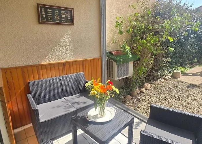 2 Chambres, Jardin&parking à Valras-Plage